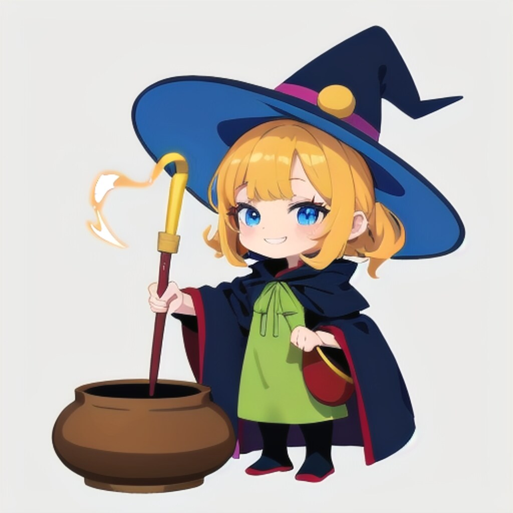 ちびっこ魔女