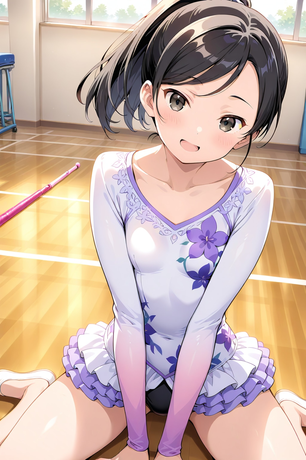 新体操部の沙希ちゃん✨３７