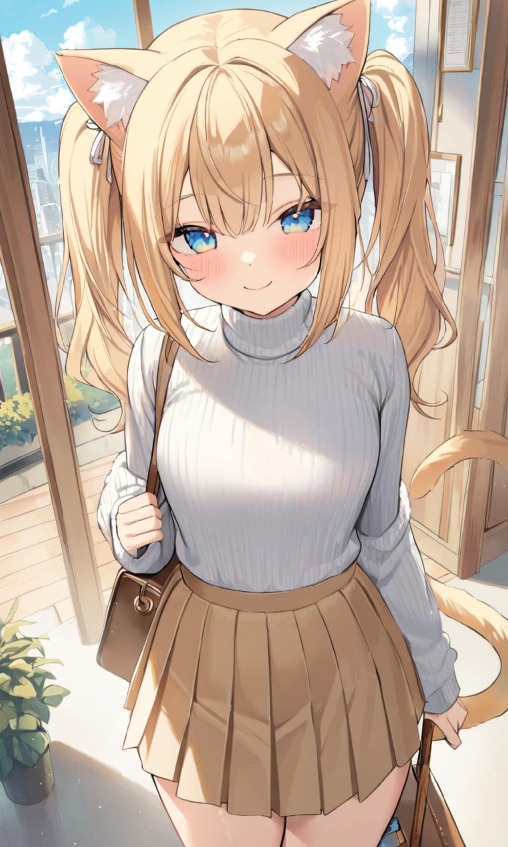 こるり「ショッピングします」まや「ウィンドウショッピングな」