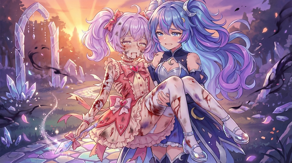 涙と血に濡れしの姉妹