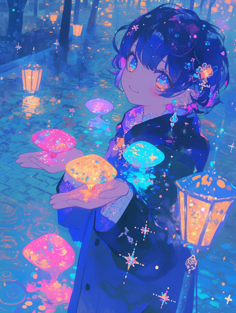 夜灯り