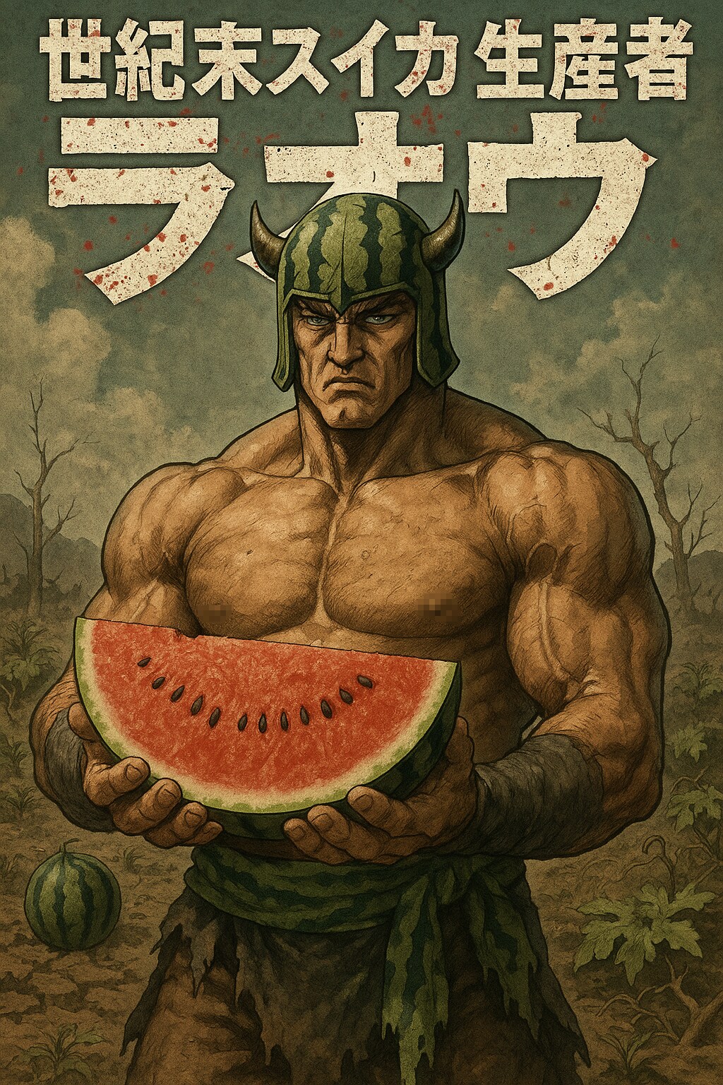 再アップ　冷やして切ればそのまま食べれるスイカはスイーツだよねえ