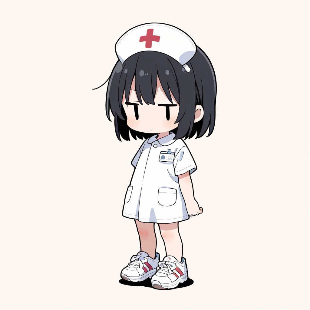 ナースのコスプレをしてみる
