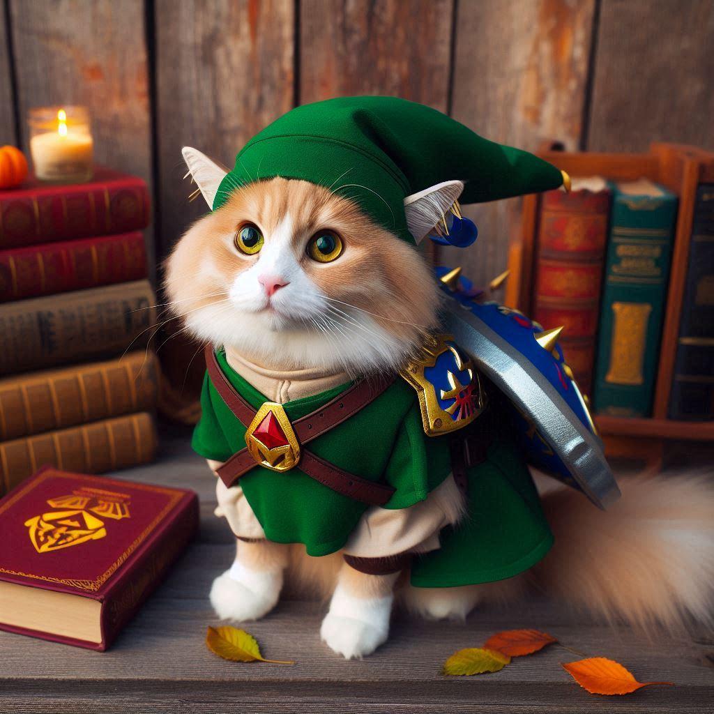 猫ゼルダの伝説 | の人気AIイラスト・グラビア