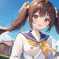 ツインテール女子高生 3枚目