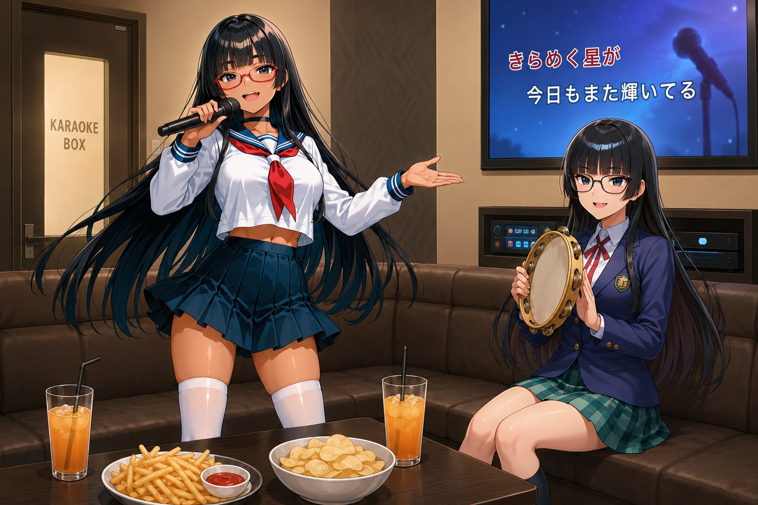 蓼科杏樹x種田香織で🎤