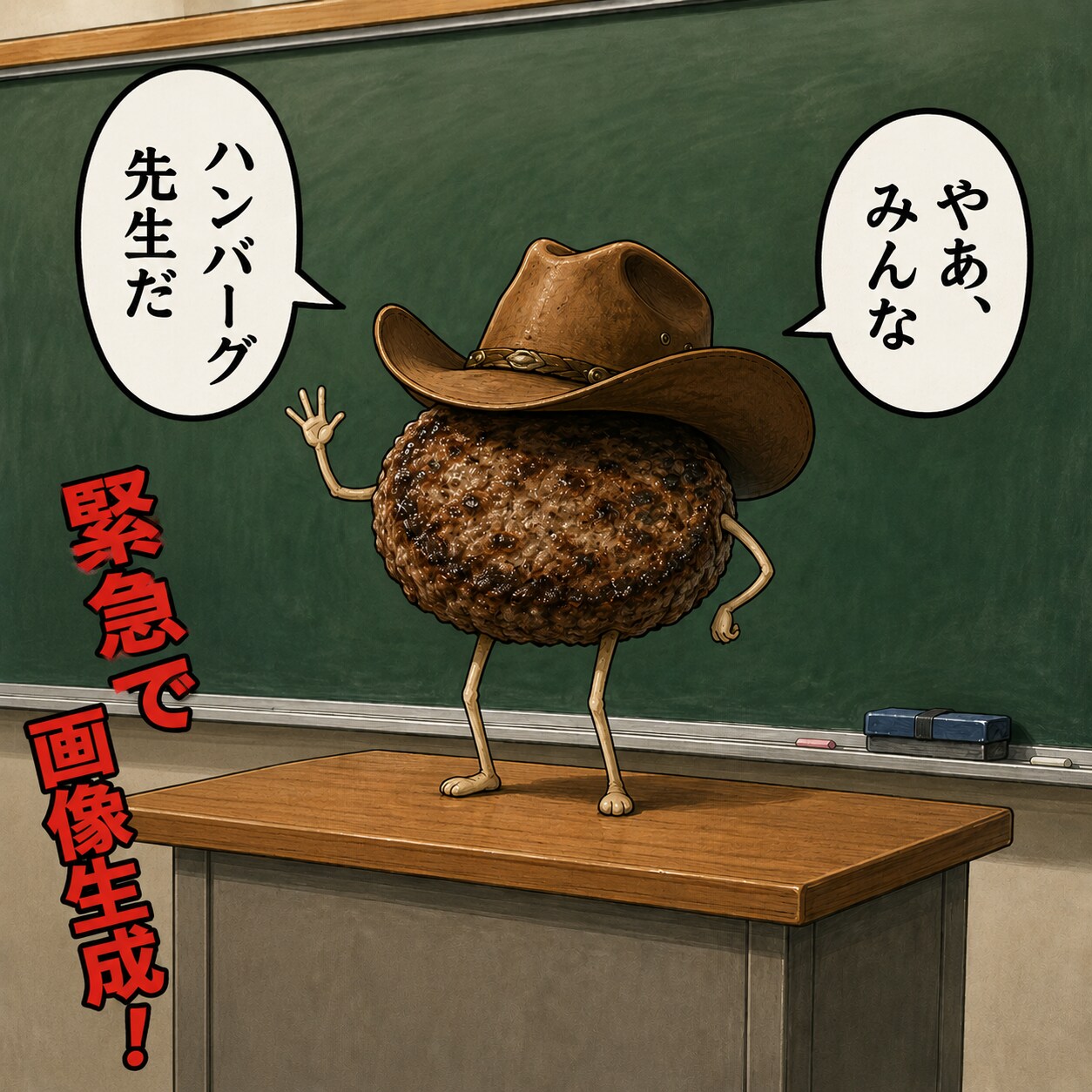ハンバーーーグッ！