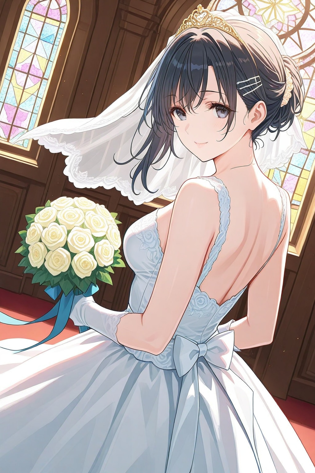 ウェディングドレスのOLちゃん✨