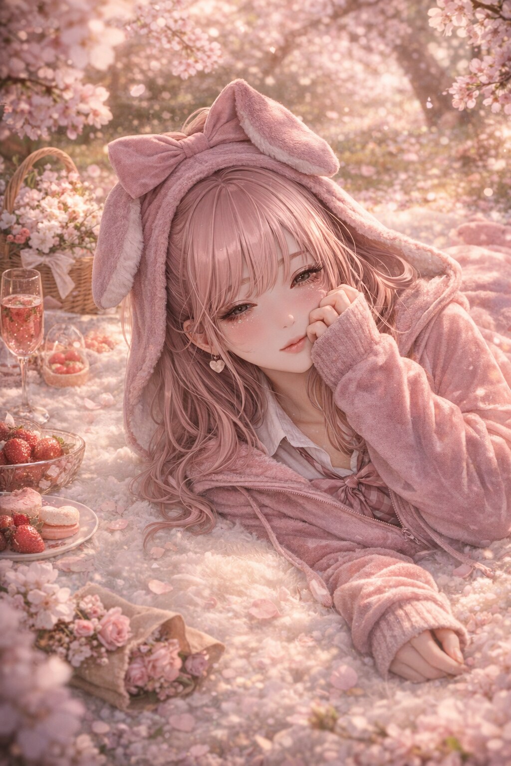 落果ちゃんは、春の暖かさに溺れていたいだけなのですッ♡