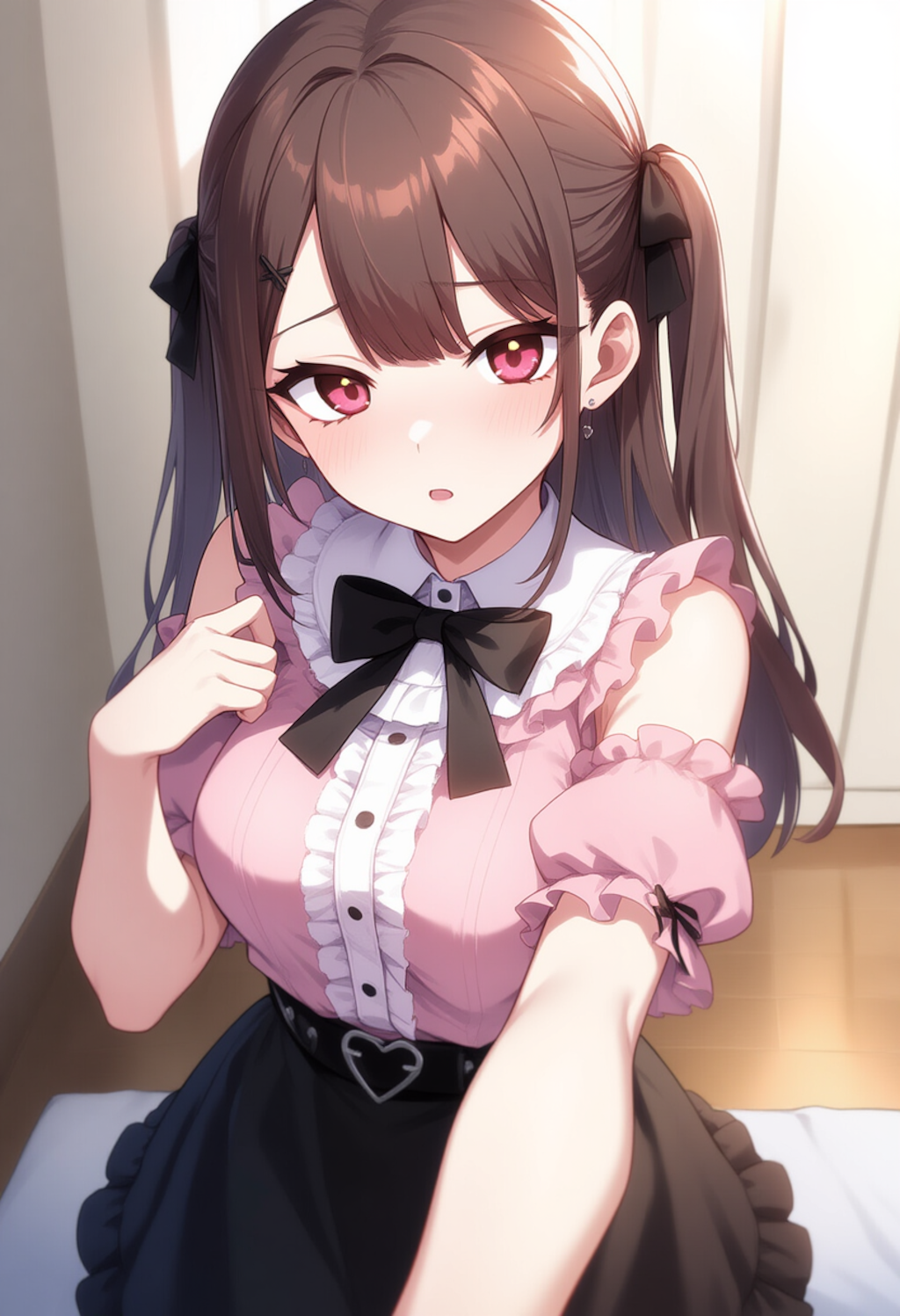 ねぇ、そろそろこちょこちょしてよ～。前にこちょこちょしてから結構時間経ってるよ？いっぱいこちょこちょしていいからさ～