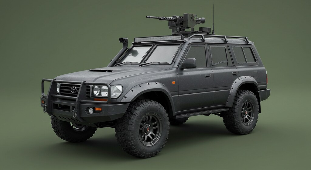 ランドクルーザー軍用車