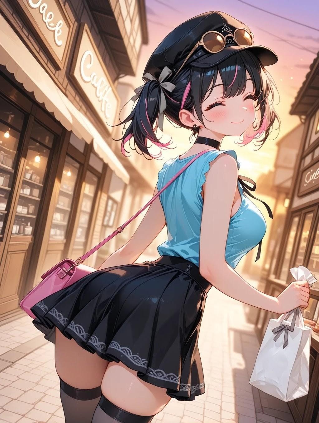 後輩彼女とのショッピングデート