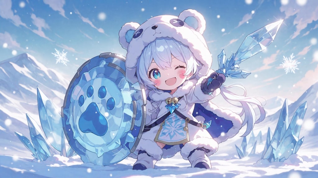 白くま騎士がーる