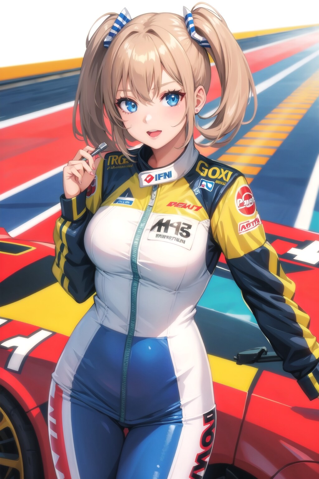 美少女レースクイーン | の人気AIイラスト・グラビア