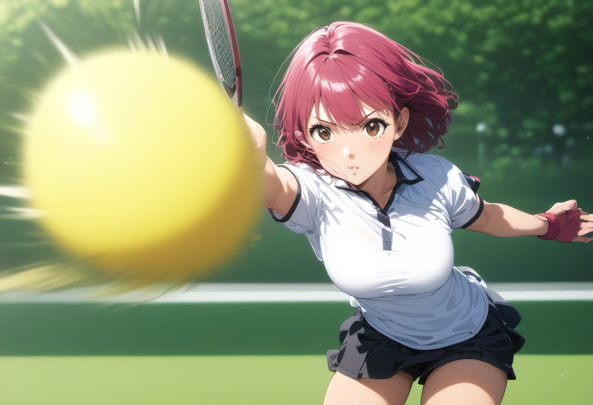 テニス | の人気AIイラスト・グラビア