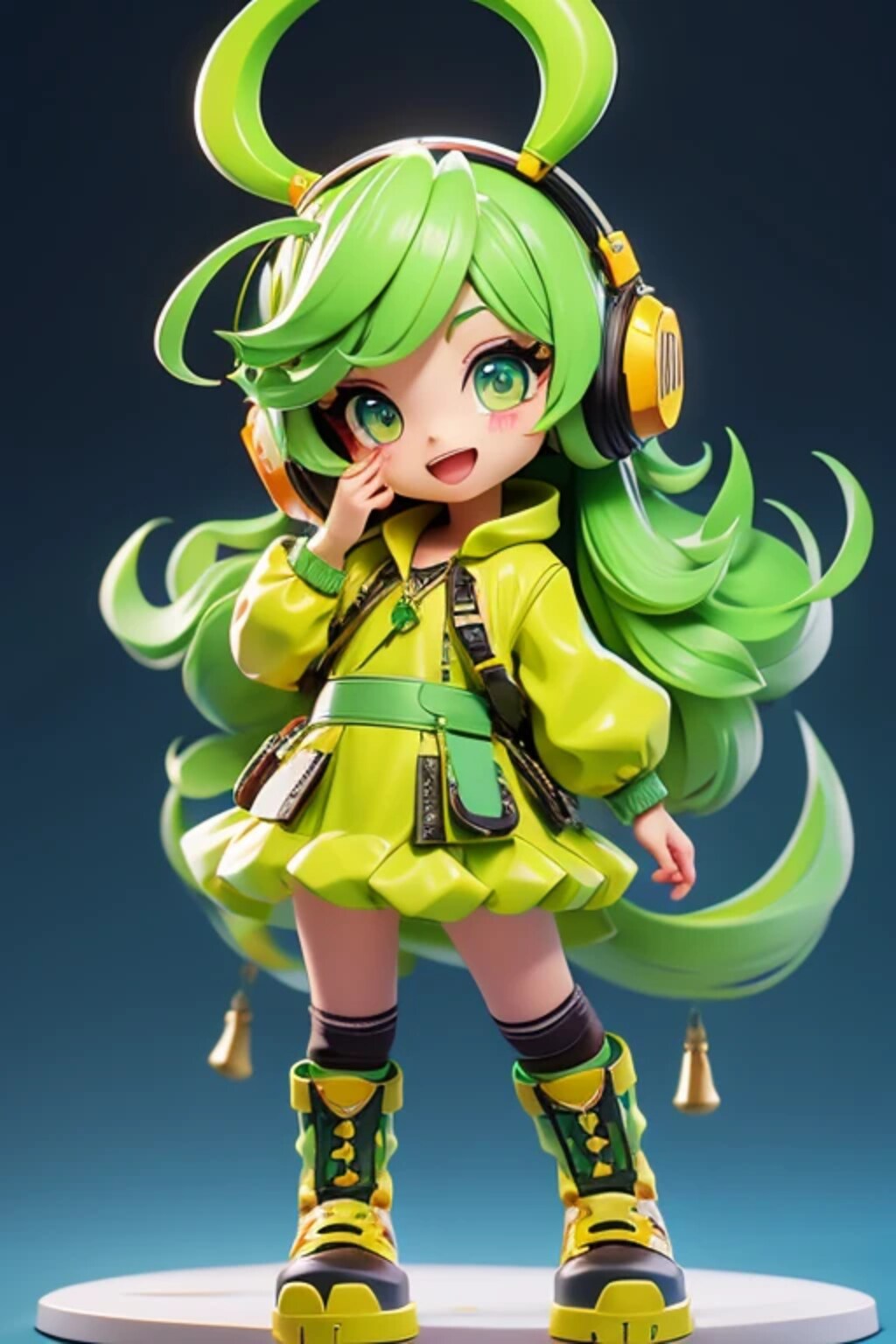 vocaliod(オリジナルsunono420公式マスコット）女の子バージョン