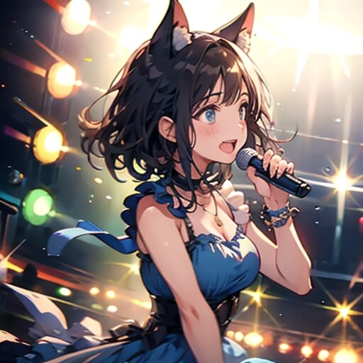 ケモミミアイドル | の人気AIイラスト・グラビア