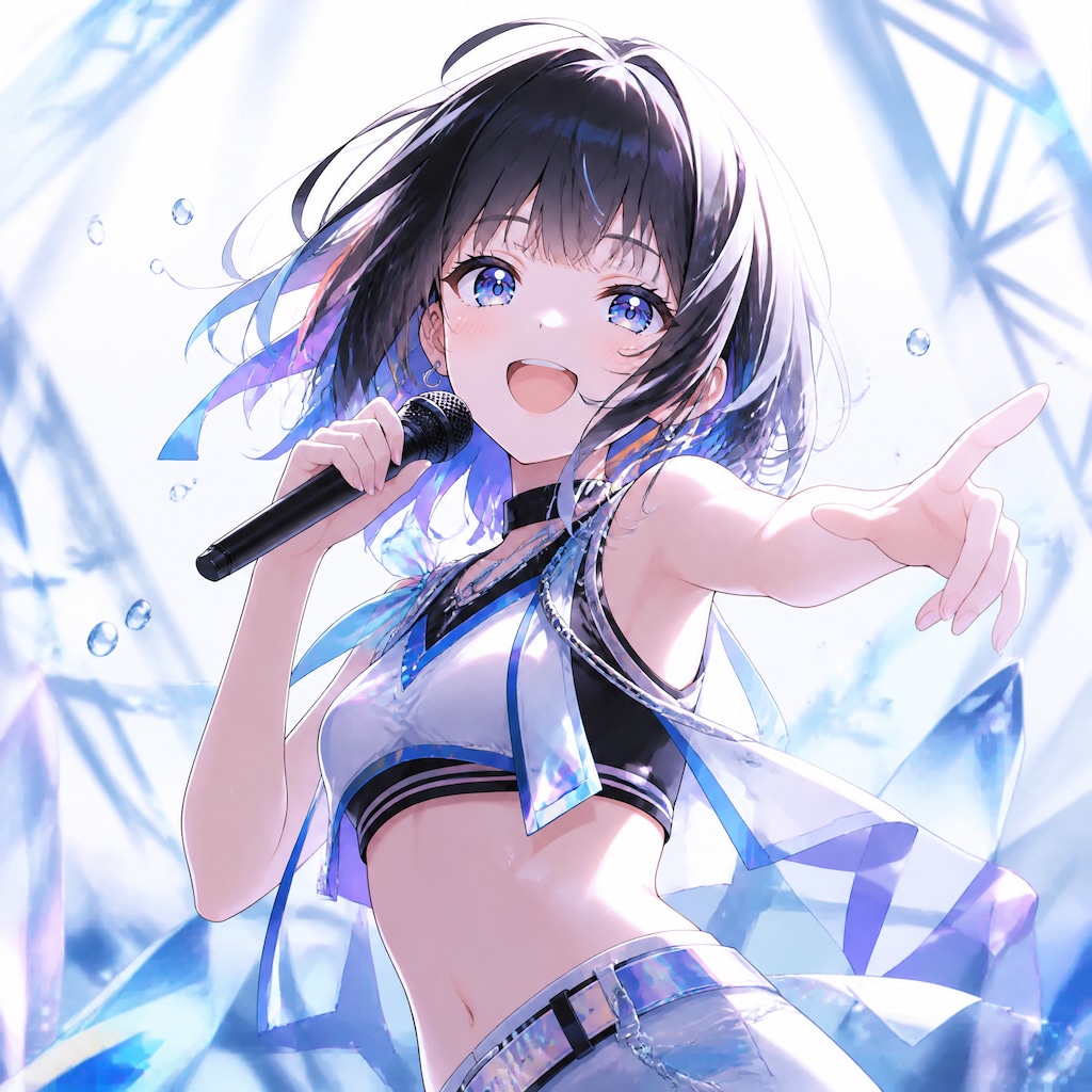 ノースリーブ（１）3時のアイドル　GPTimages2.0