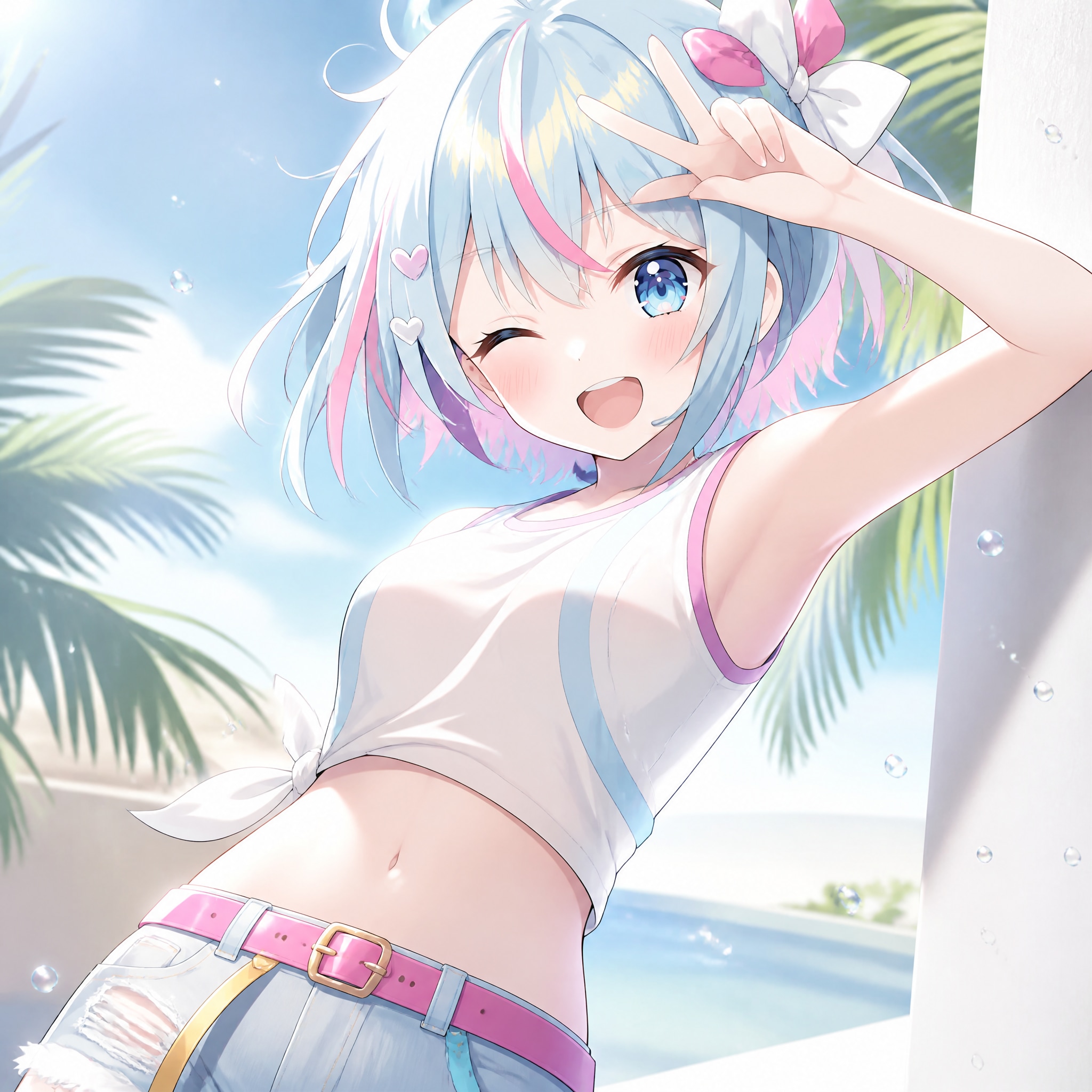 ノースリーブ（１）3時のアイドル　GPTimages2.0