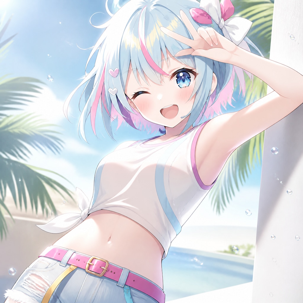 ノースリーブ（１）3時のアイドル　GPTimages2.0