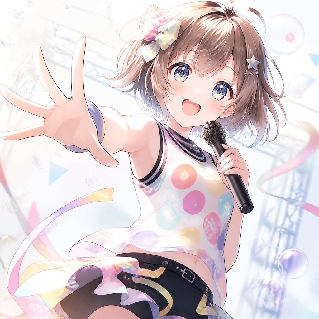 ノースリーブ（１）3時のアイドル　GPTimages2.0