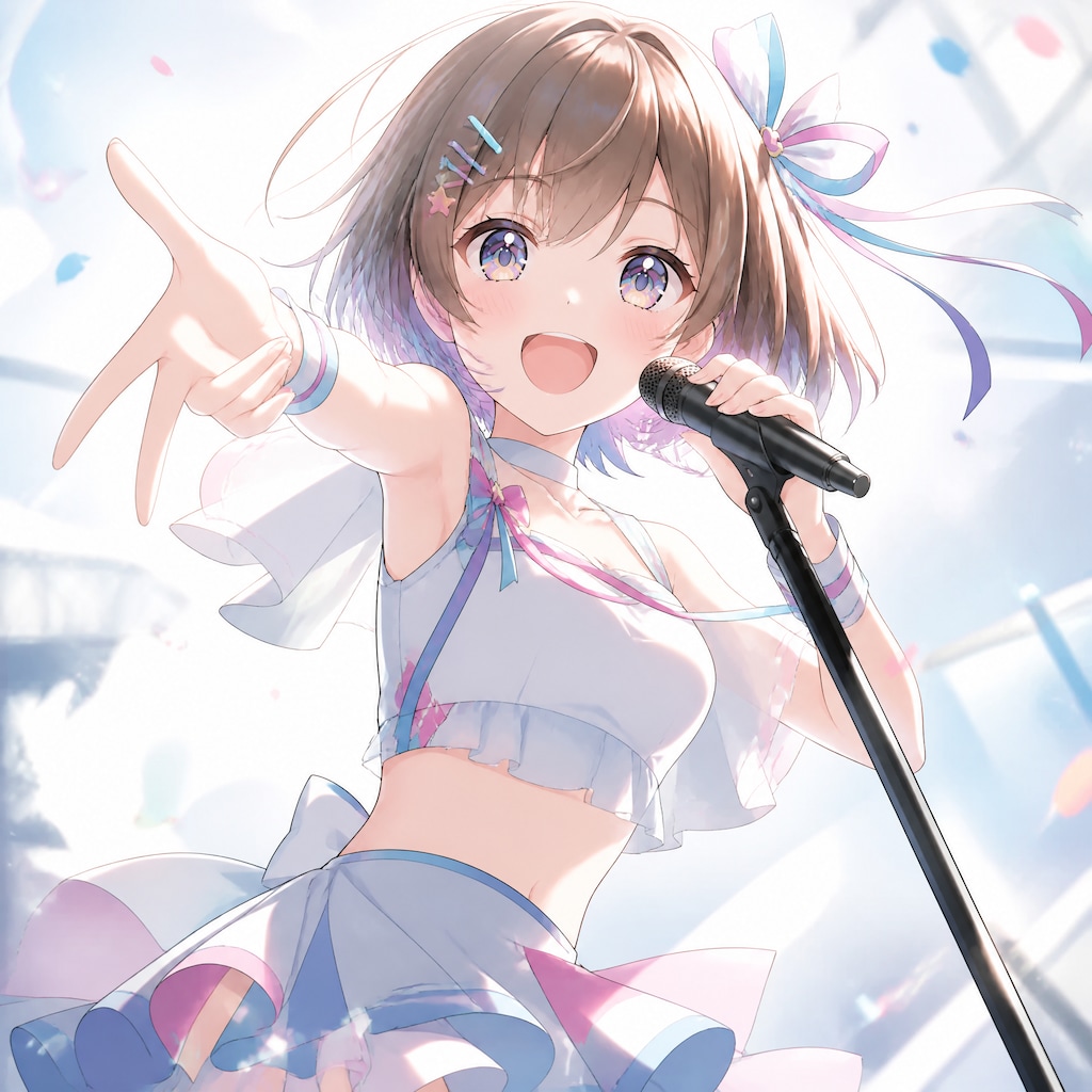 ノースリーブ（１）3時のアイドル　GPTimages2.0
