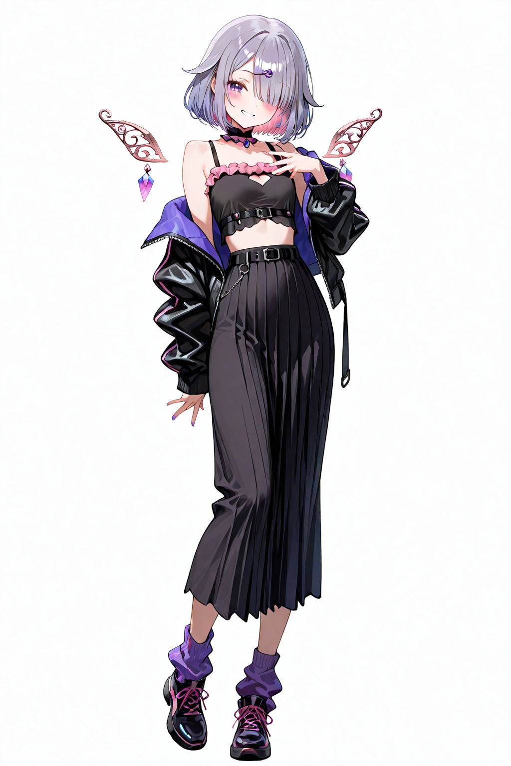 So I have gave Koseki Bijou a long skirt