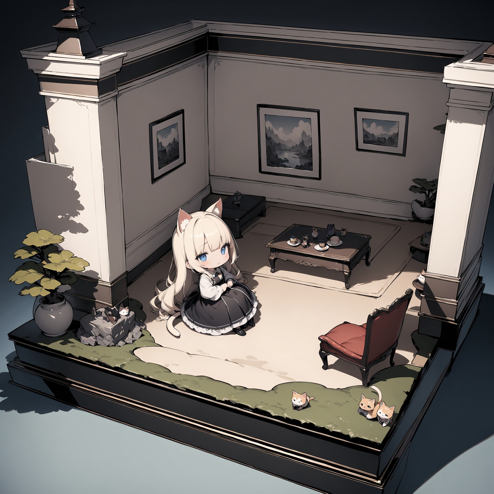 白猫の部屋