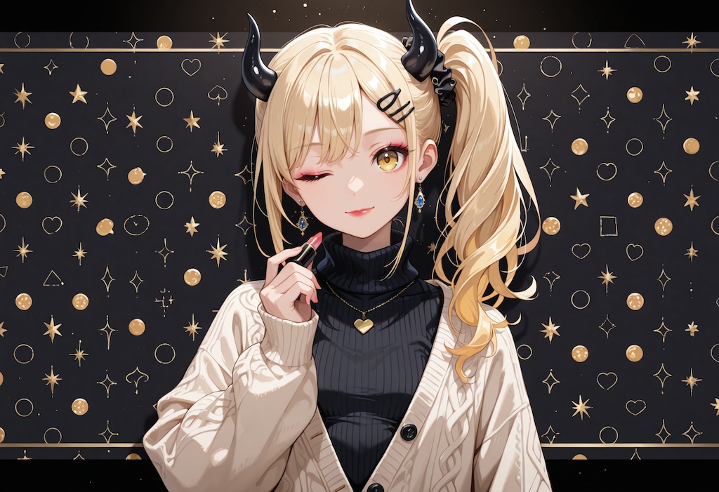 メイク女鬼高生さん