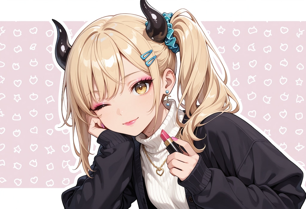 メイク女鬼高生さん