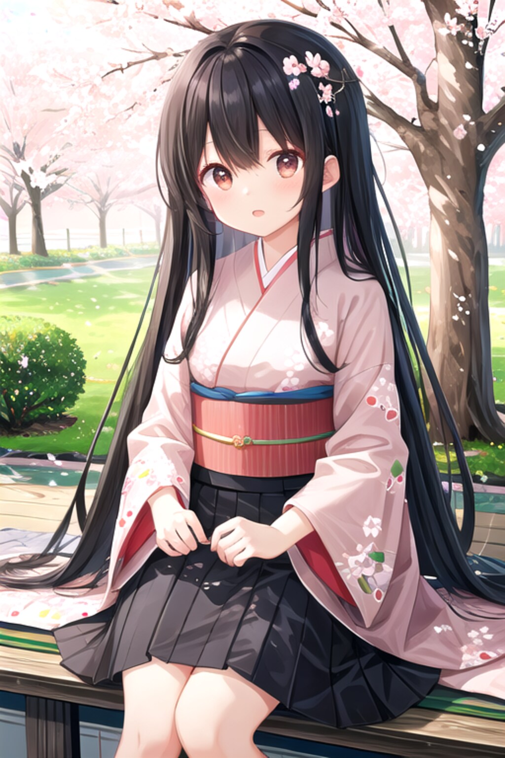 桜とさくらちゃん