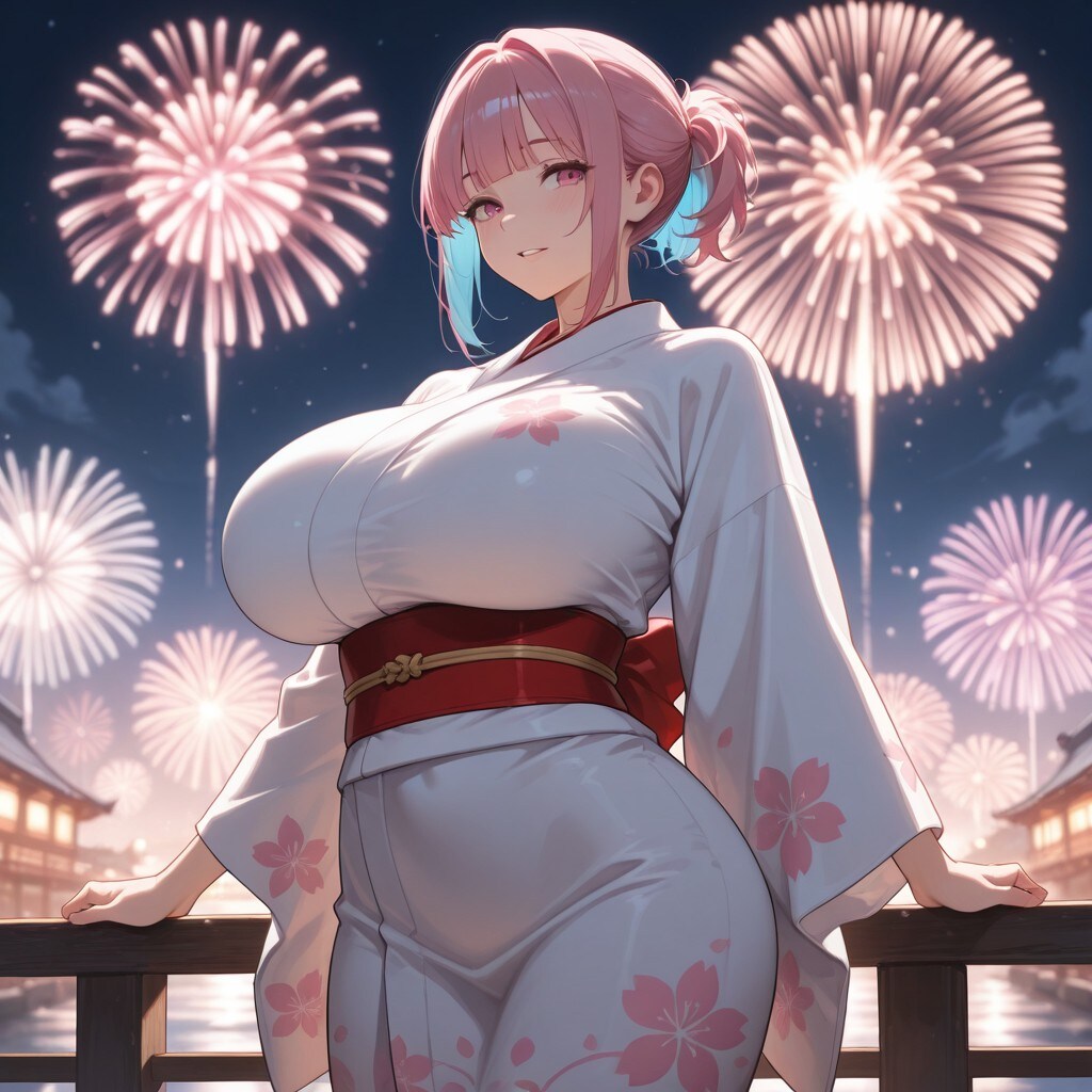 浴衣ポニテ/EVENT
