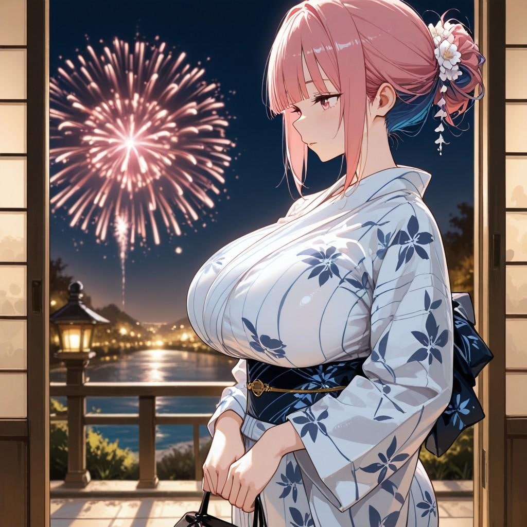 浴衣ポニテ/EVENT