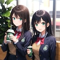 放課後スタバ！☕ 2枚目