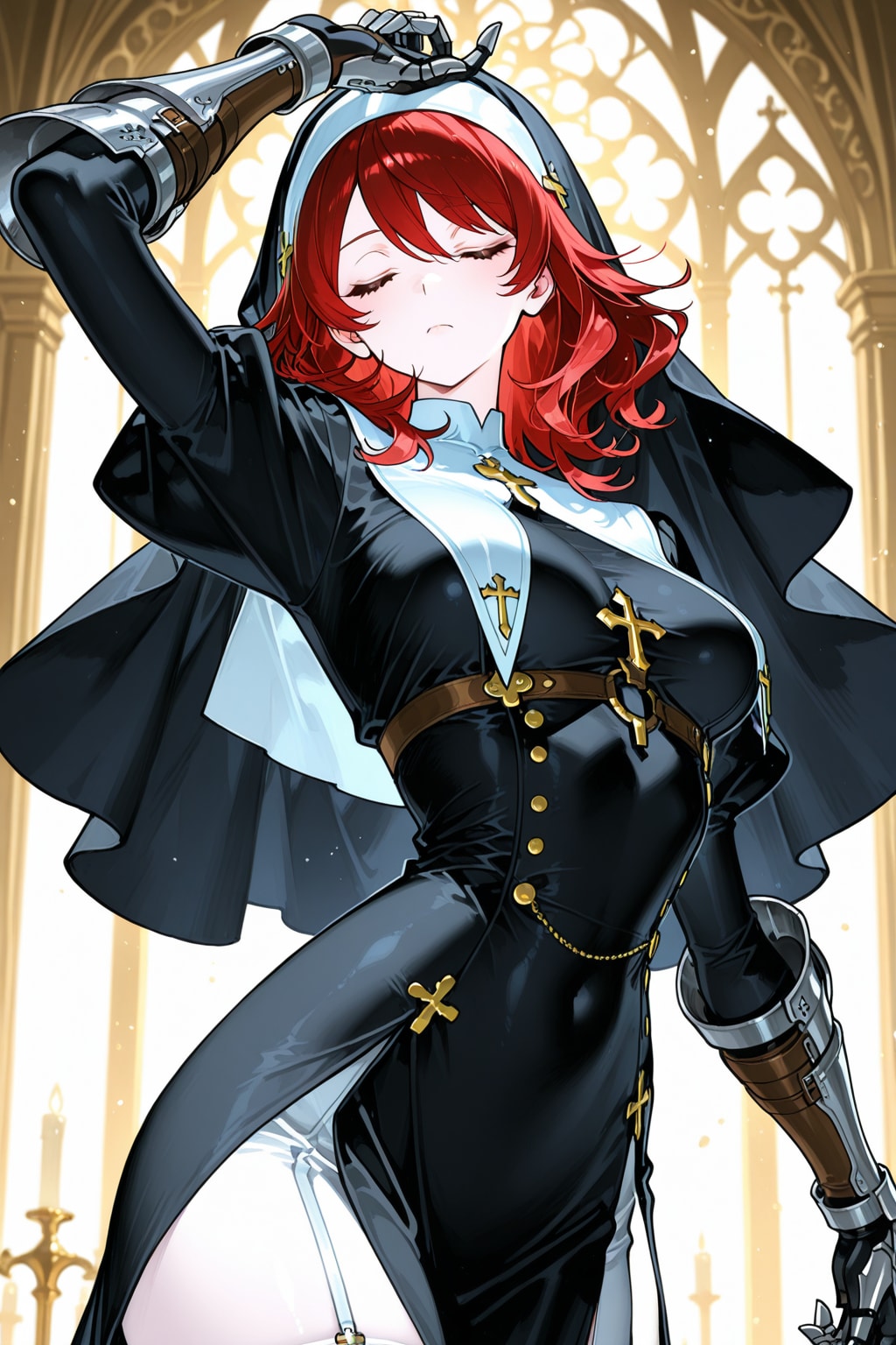 シスターのダンジョン攻略 | の人気AIイラスト・グラビア