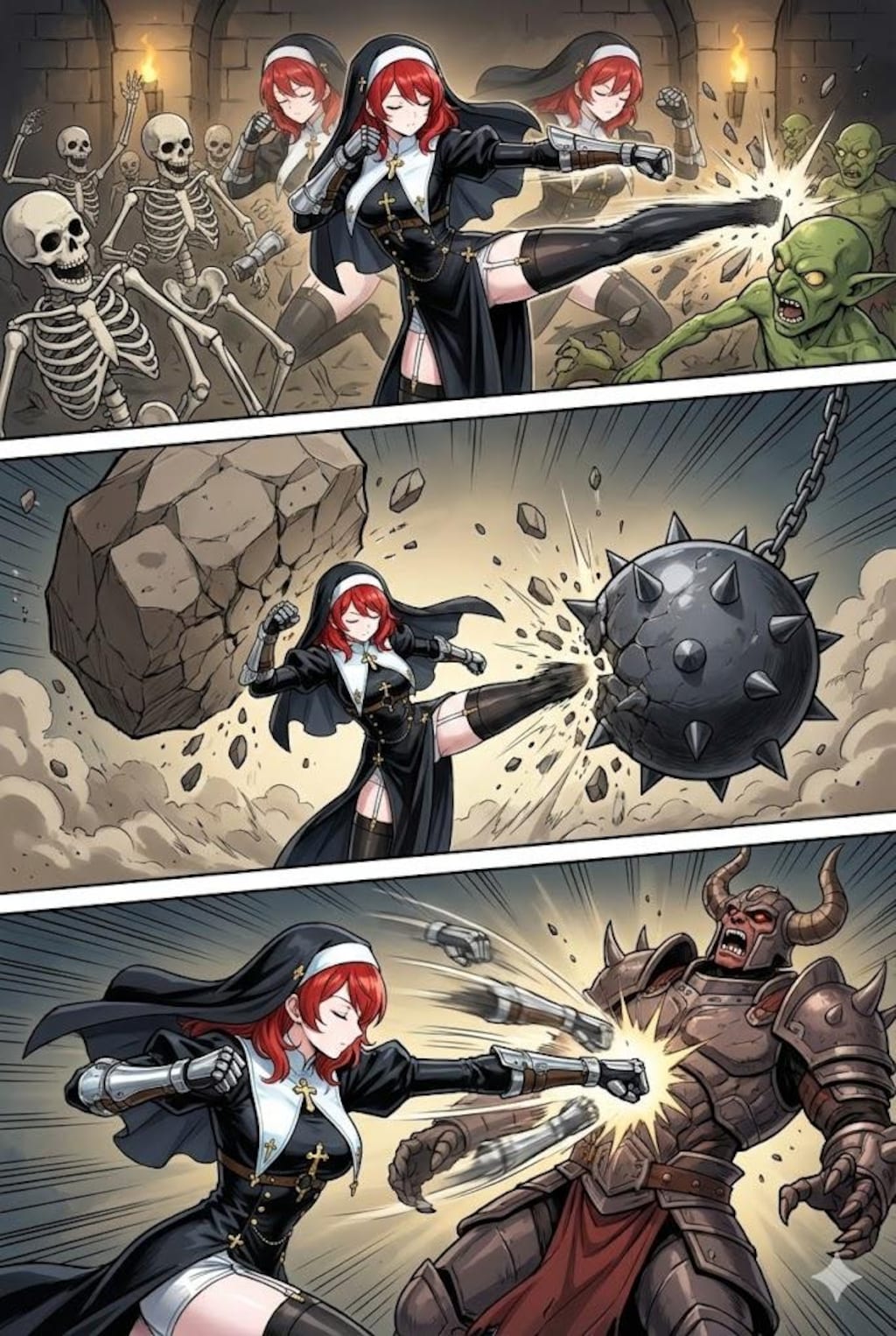 シスターのダンジョン攻略