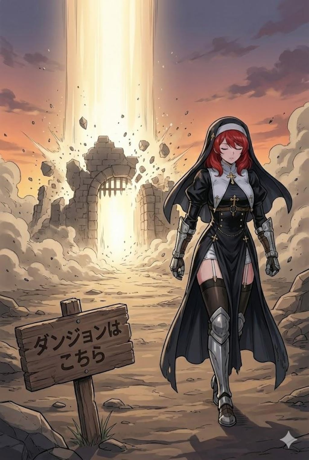 シスターのダンジョン攻略