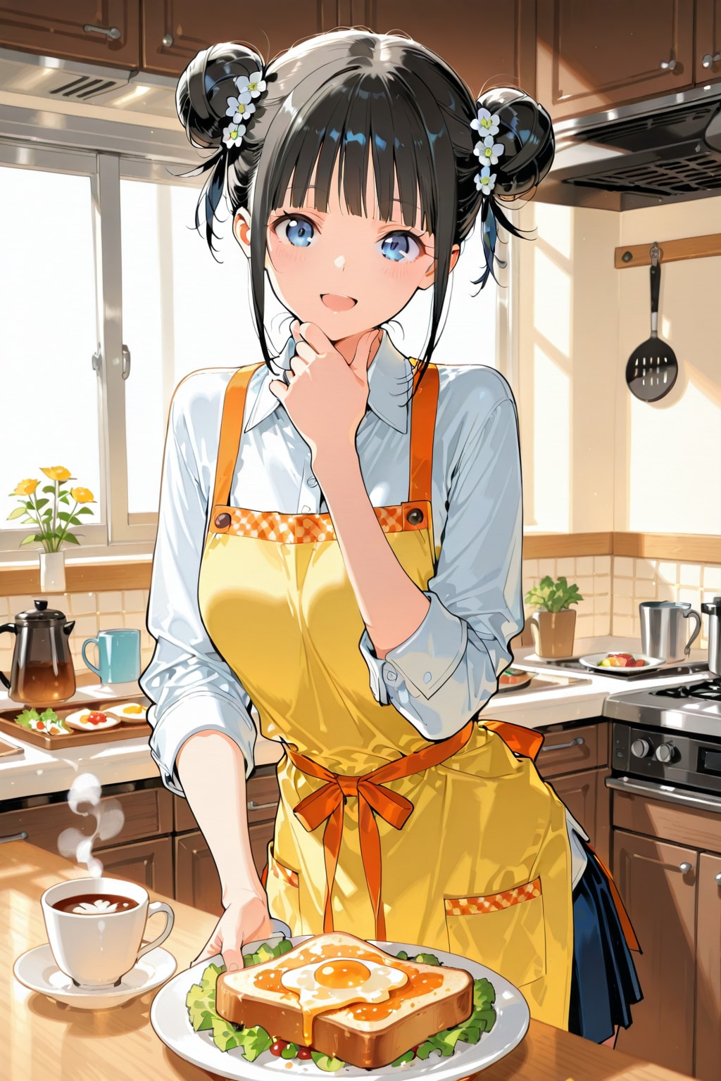 おだんごちゃん🍡✨と朝ごはん🍚✨　3/19