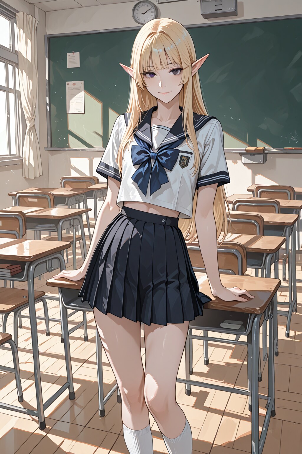 エルフのお嬢さん