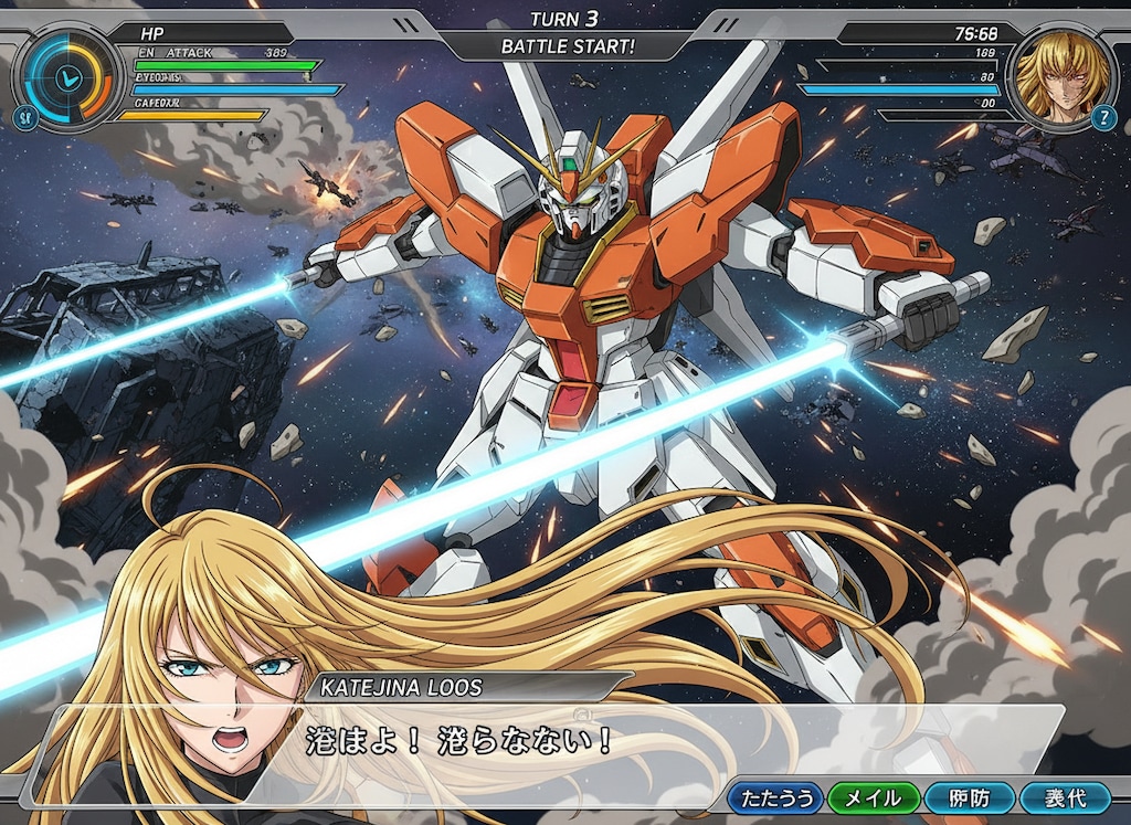 カテジナガンダム、スパロボに参戦♪