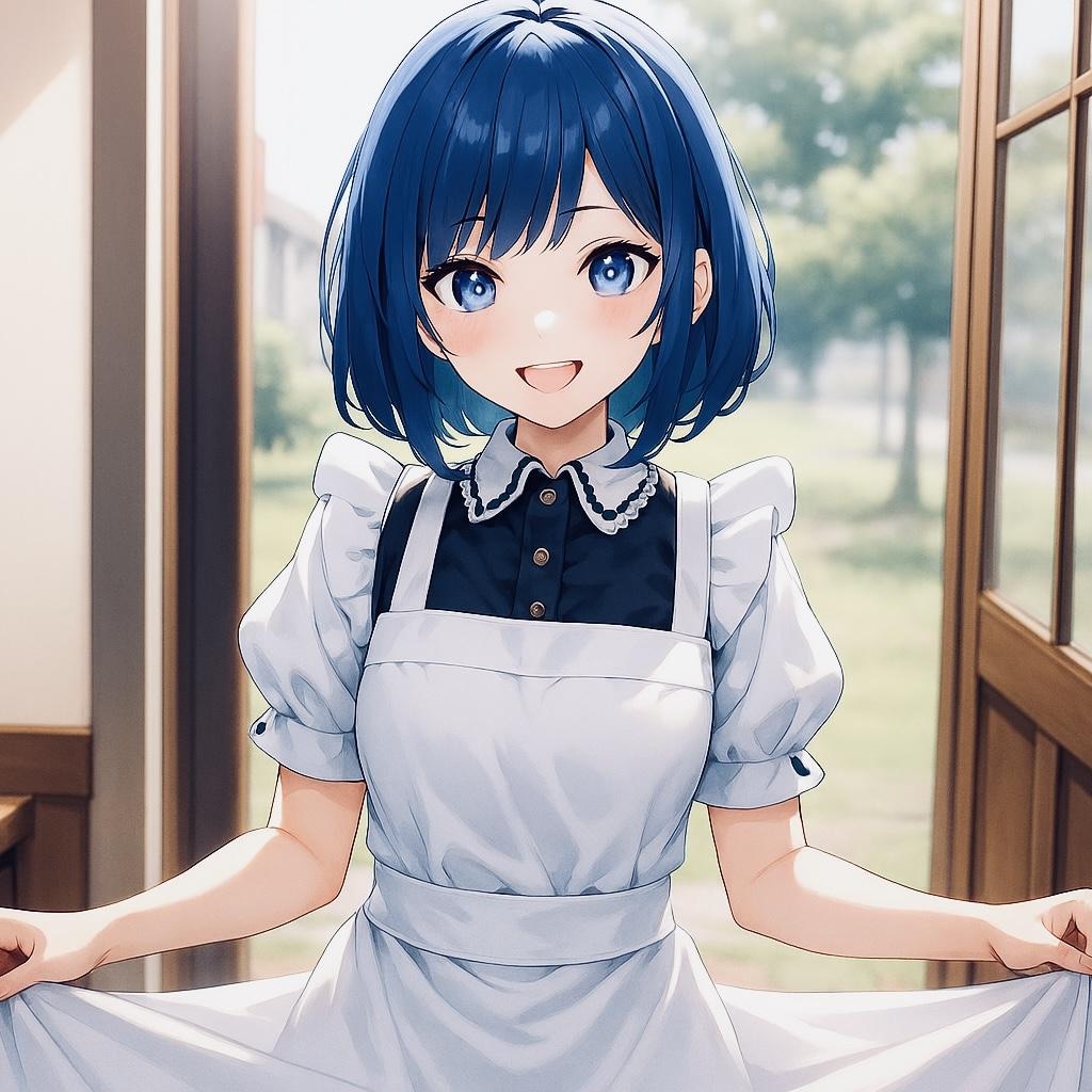 同人サークルぶるずあいのマスコットキャラクターあいちゃんと