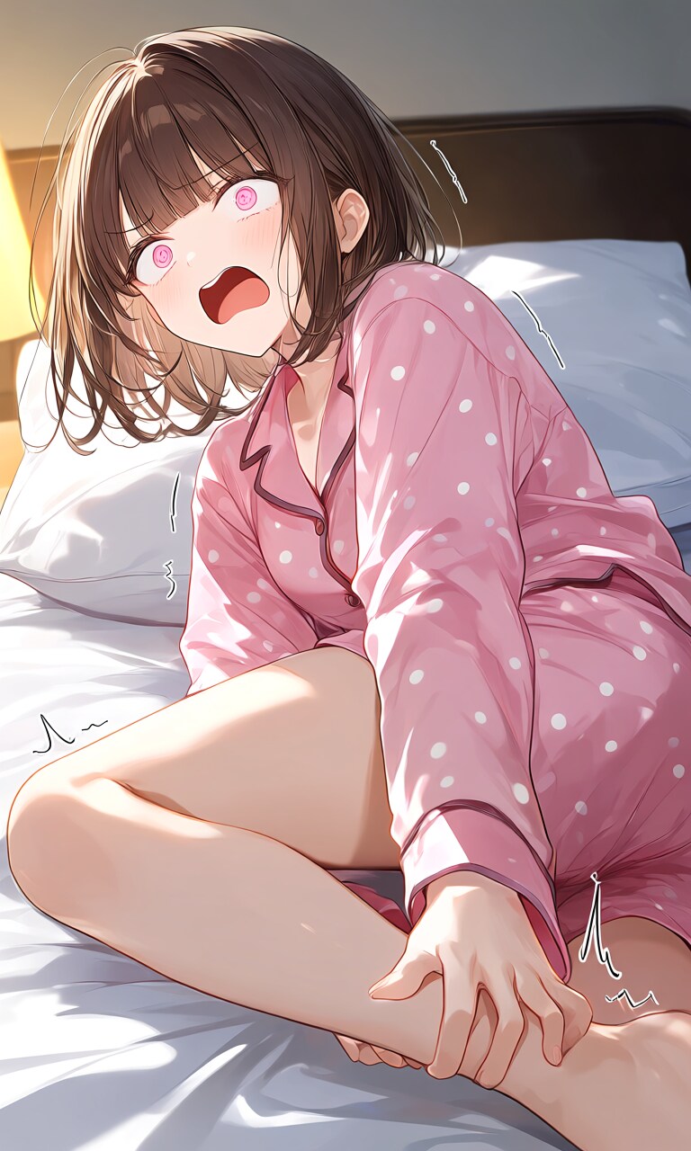 【うちの子】こむら返るアヤちゃん