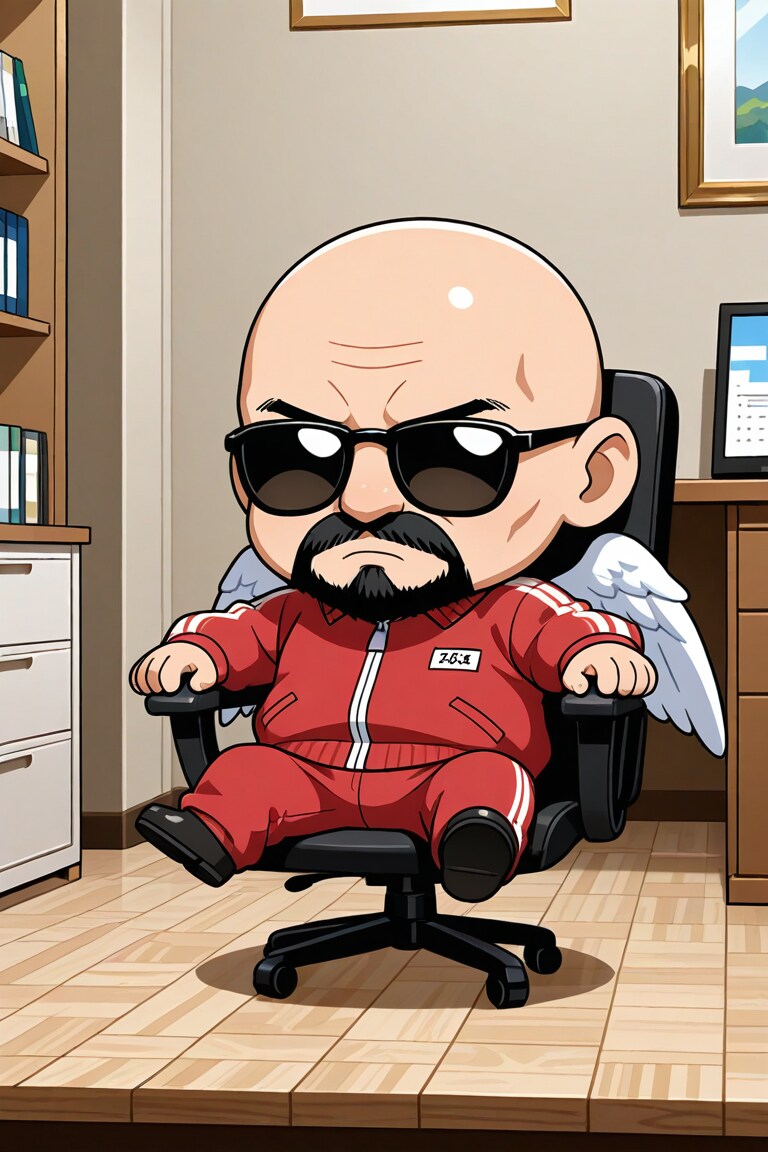 小さいおっさんが1日ちちぷい社長になったら