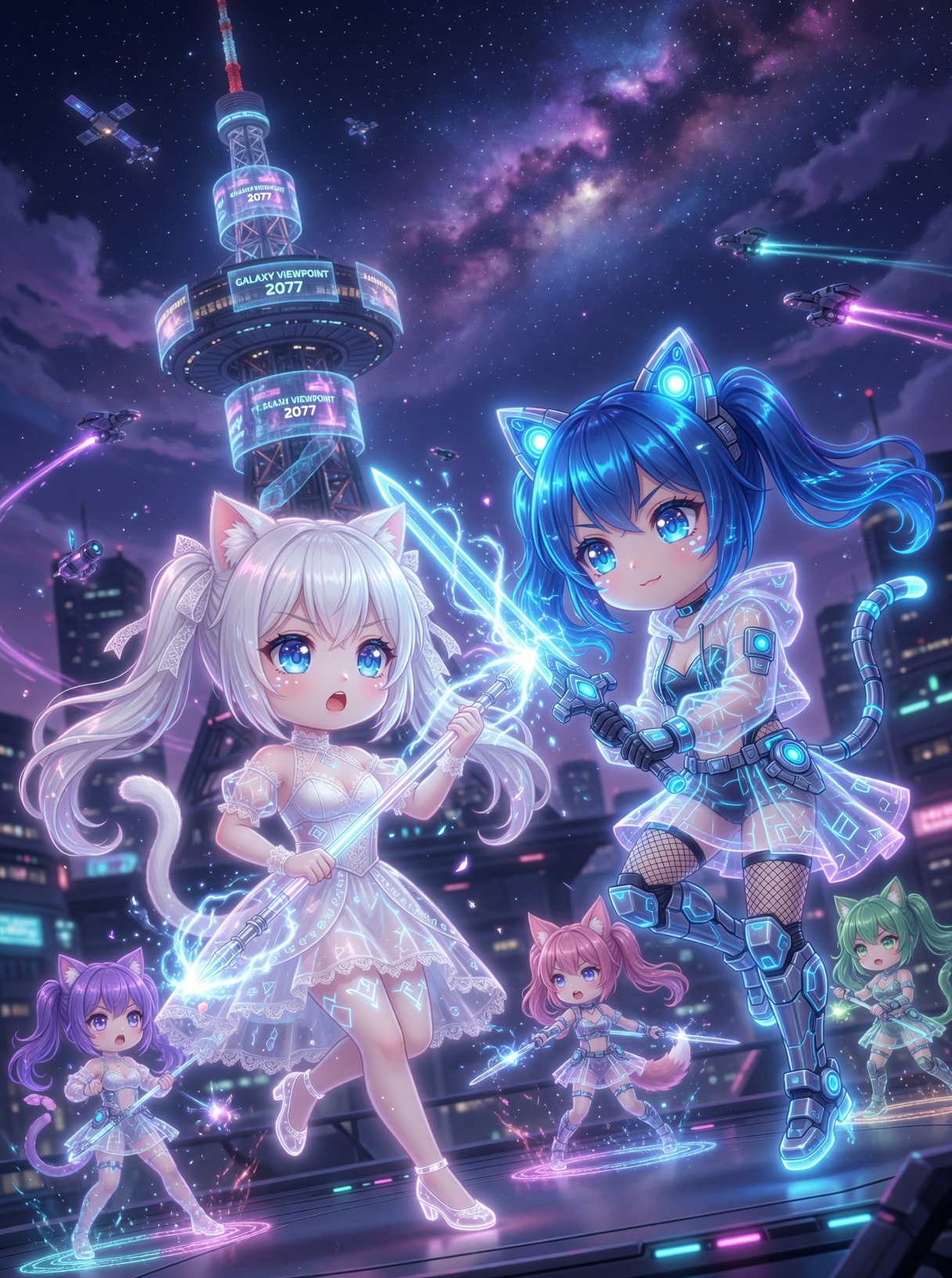 LILYにゃんWAVEにゃん