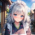 着物+エプロン#1 4枚目
