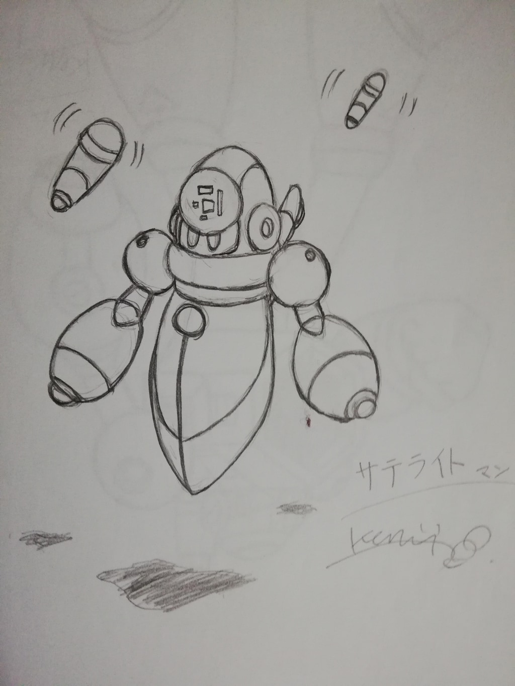 Dr.ケイオスの、　　　　　　　　　　　　　　　　　オリジナルナンバーズロボット。