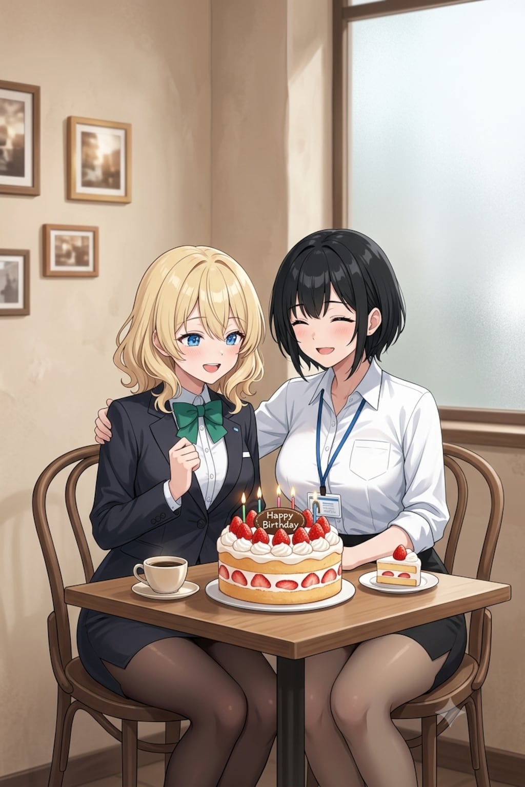 綾瀬 結衣ちゃん&エイミー・テイラーさん、お誕生日FA