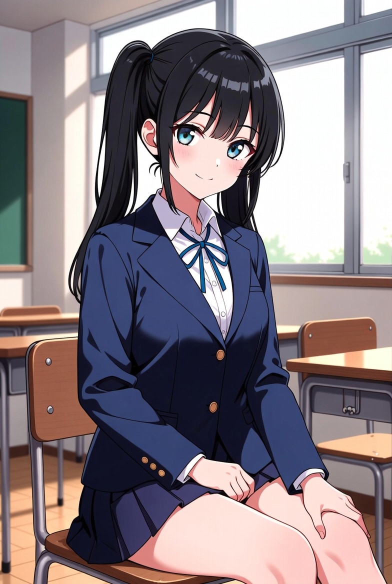 清楚な女の子だ！