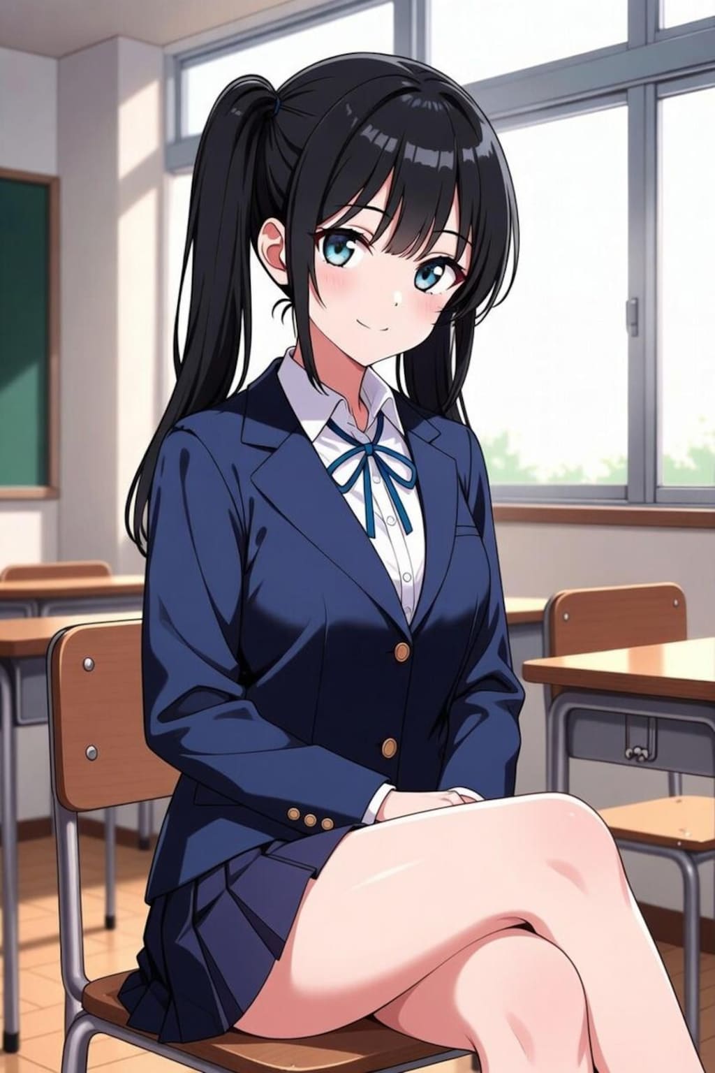 清楚な女の子だ！