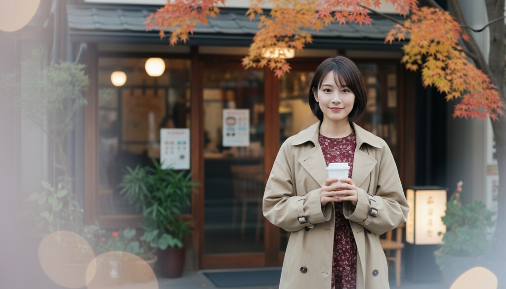 秋と、珈琲と、白川さん。